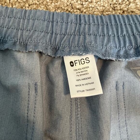 FIGS Technical Collection Blue Scrubs Pants XXL - Picture 9 of 12